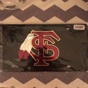 FSU License plate
